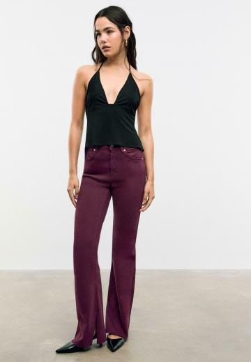 Клешеные джинсы