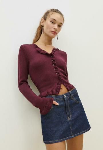 Вязаная кофта