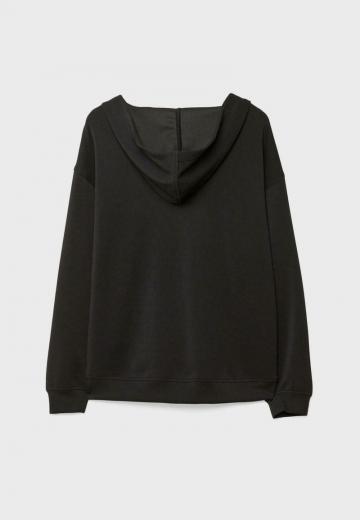 Пуловер с капюшоном