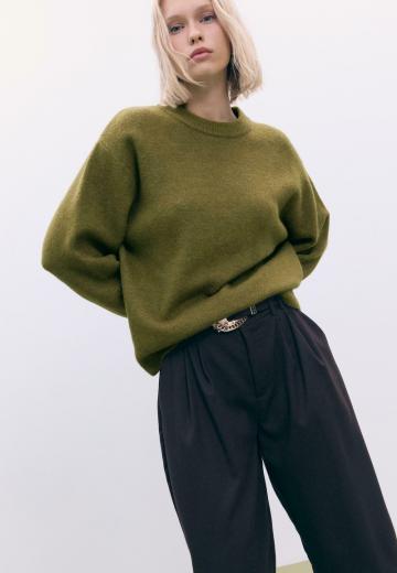 Длинный пуловер