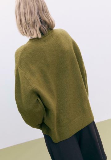 Длинный пуловер