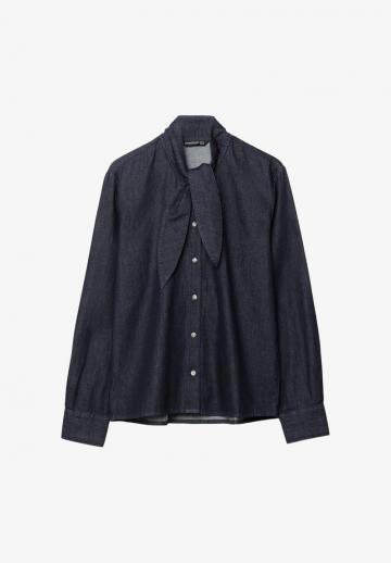 Джинсовая блузка