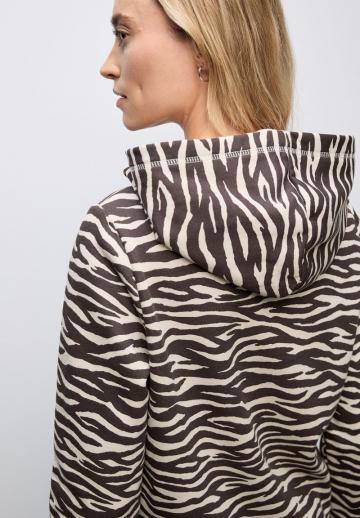 Пуловер с капюшоном