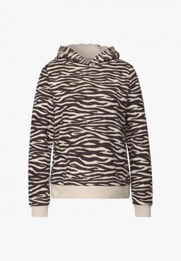 Пуловер с капюшоном