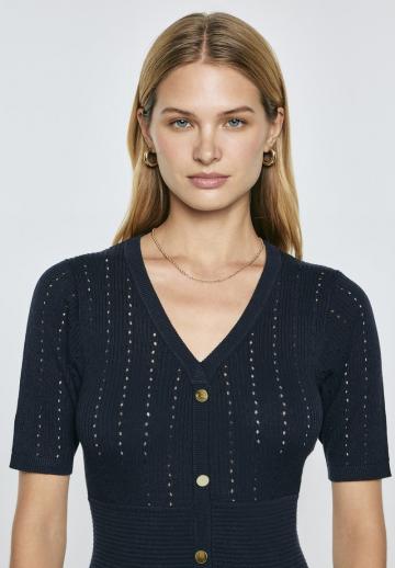 Вязаное платье