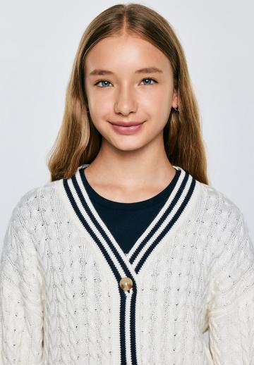 Вязаная кофта