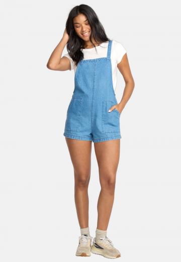 Джинсовый комбинезон