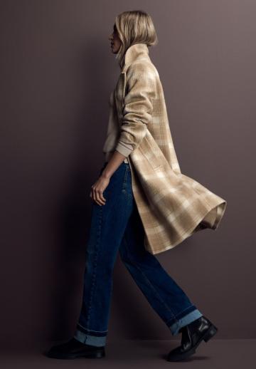 Шерстяное пальто