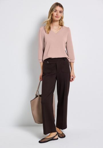 Майка с рукавом три четверти