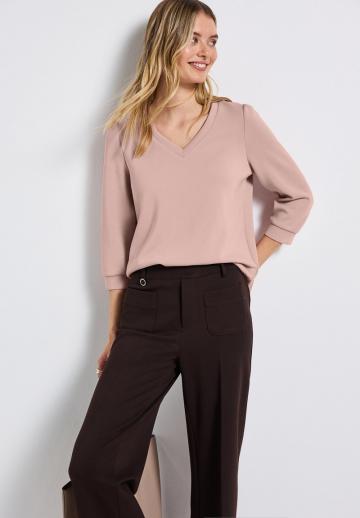 Майка с рукавом три четверти