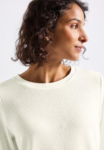 Пуловер с рукавом три четверти