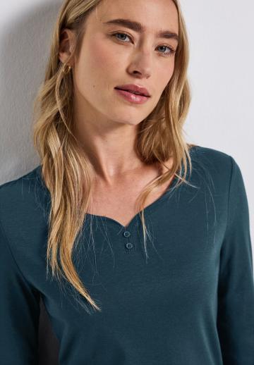 Майка с рукавом три четверти