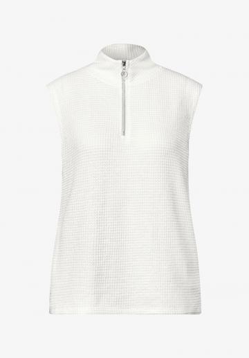 Пуловер без рукавов