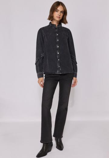 Джинсовая блузка
