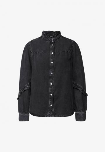 Джинсовая блузка