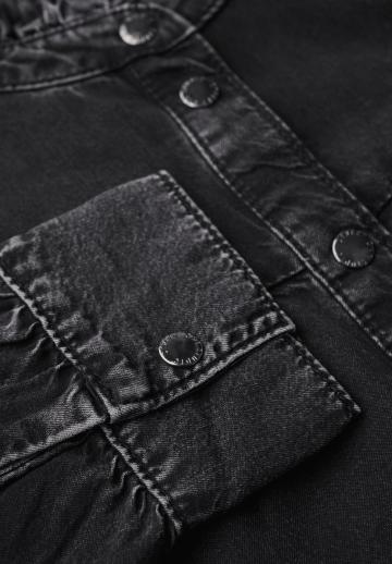 Джинсовая блузка