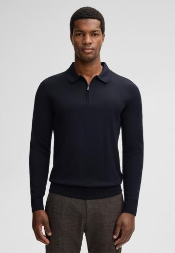 Поло с длинным рукавом