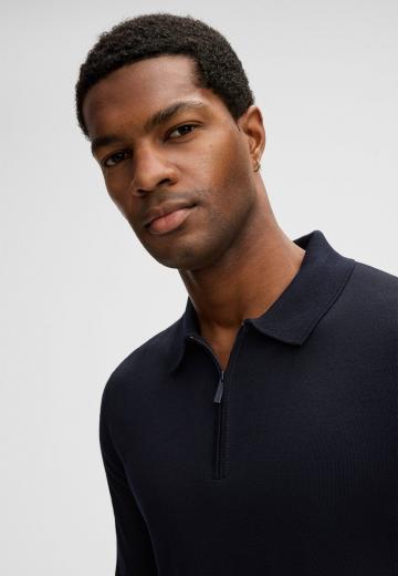 Поло с длинным рукавом