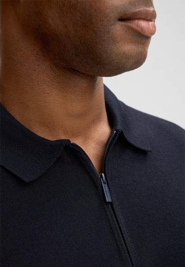 Поло с длинным рукавом