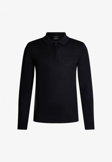 Поло с длинным рукавом