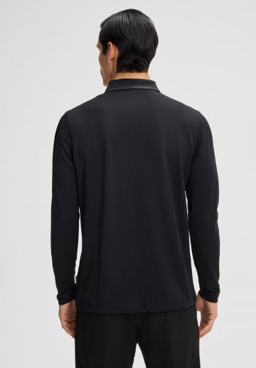 Поло с длинным рукавом