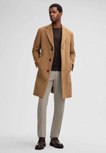 Шерстяное пальто