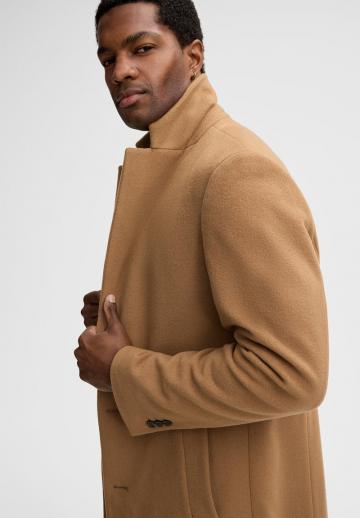 Шерстяное пальто