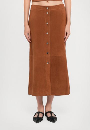 Кожаная юбка