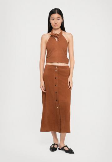 Кожаная юбка