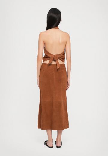 Кожаная юбка