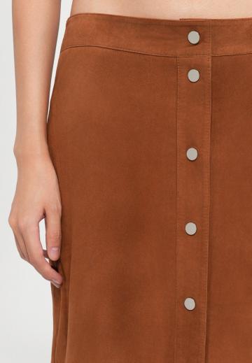 Кожаная юбка