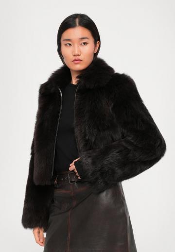 Кожаная юбка