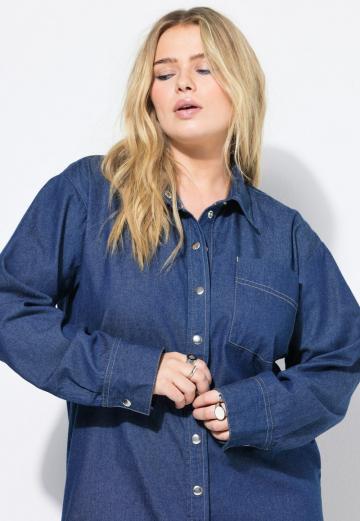 Джинсовое платье