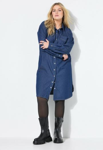 Джинсовое платье