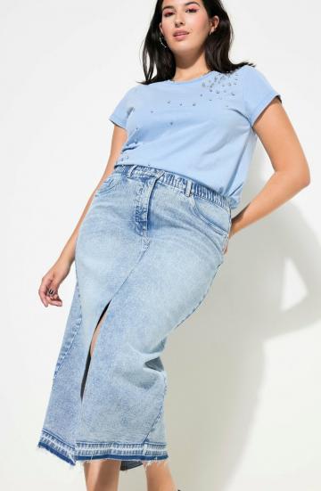 Джинсовая юбка