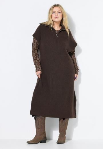 Вязаное платье