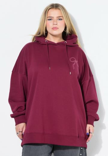 Пуловер с капюшоном