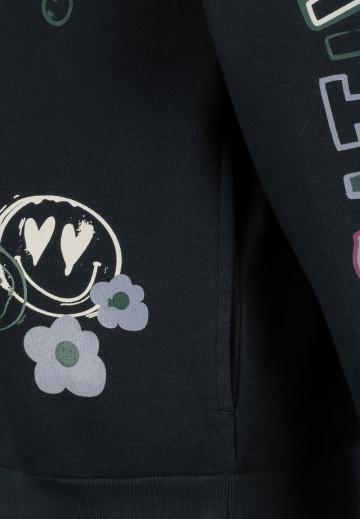 Пуловер с капюшоном