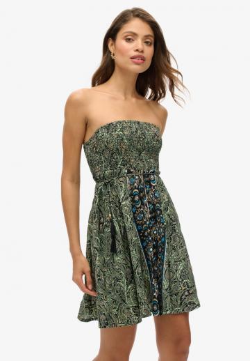 Платье без бретелек