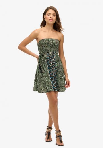 Платье без бретелек