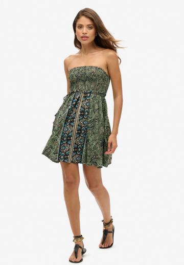 Платье без бретелек