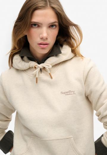 Пуловер с капюшоном