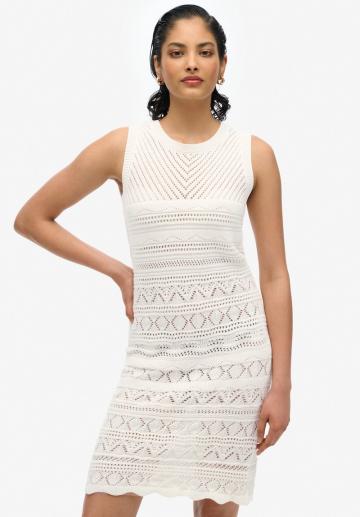 Вязаное платье