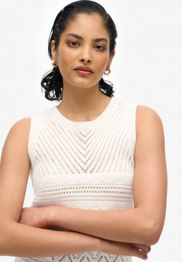 Вязаное платье