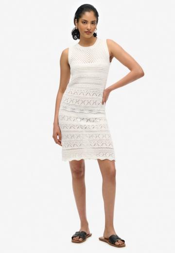 Вязаное платье