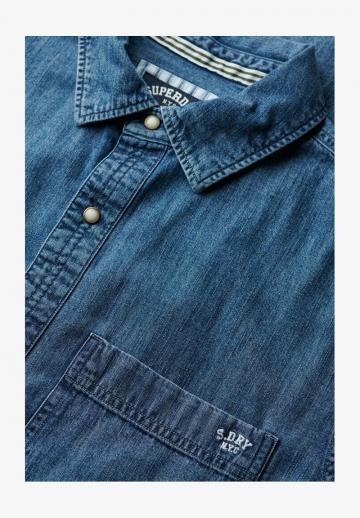 Джинсовая блузка