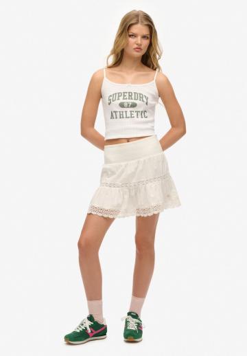 Юбка с воланами