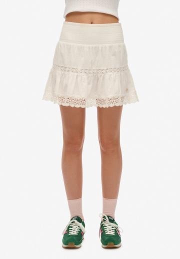 Юбка с воланами