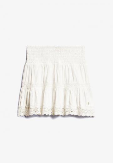 Юбка с воланами