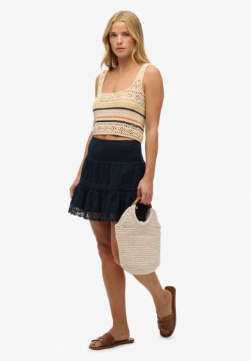 Юбка с воланами